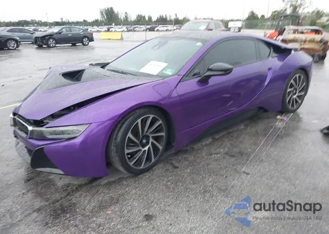 2016 BMW I8 из США, поврежденный, VIN WBY2Z2C58GV675088